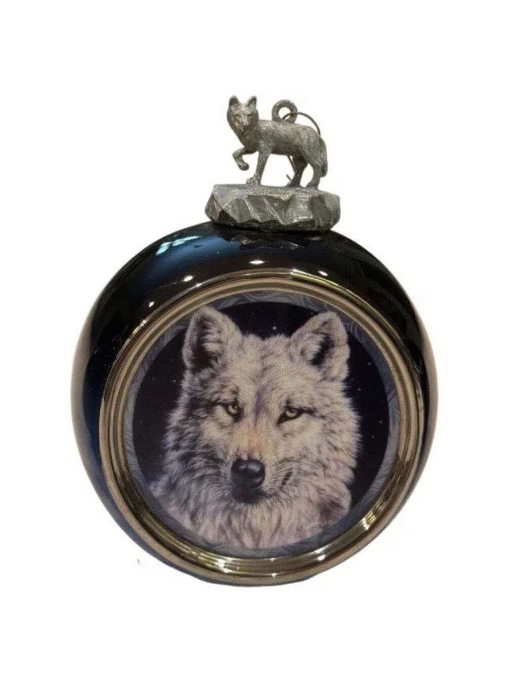 8 Piece Bradford Exchange Wolf Series Ornaments